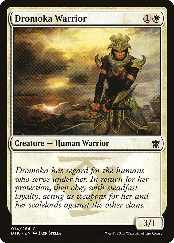 Dromoka Warrior [Dragons of Tarkir] | North Valley Games