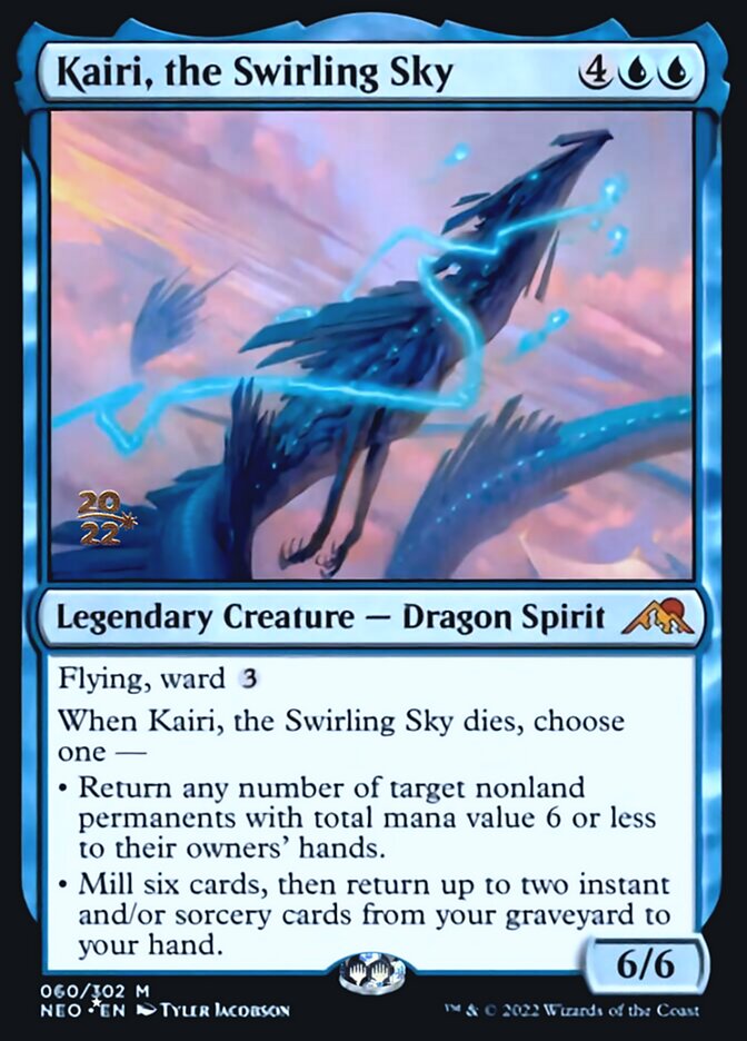 Kairi, the Swirling Sky [Kamigawa: Neon Dynasty Prerelease Promos] | North Valley Games