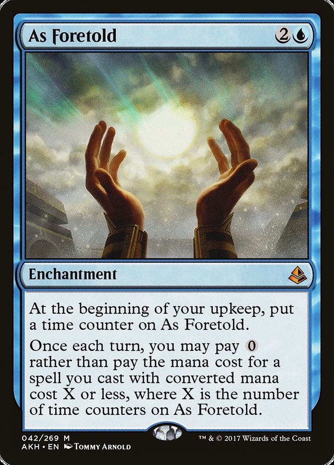 As Foretold [Amonkhet] | North Valley Games