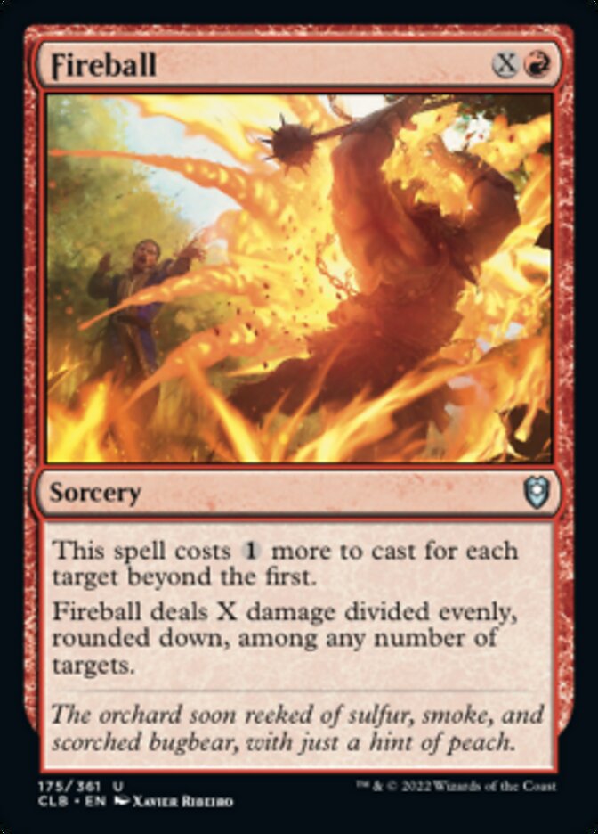 Fireball [Commander Legends: Battle for Baldur's Gate] | North Valley Games