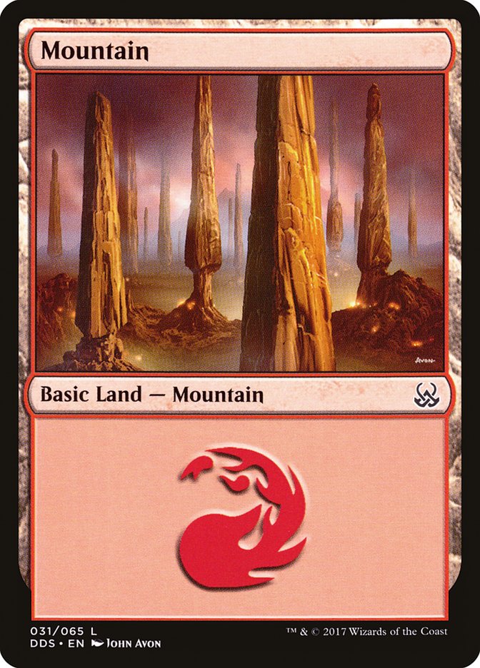 Mountain (31) [Duel Decks: Mind vs. Might] | North Valley Games