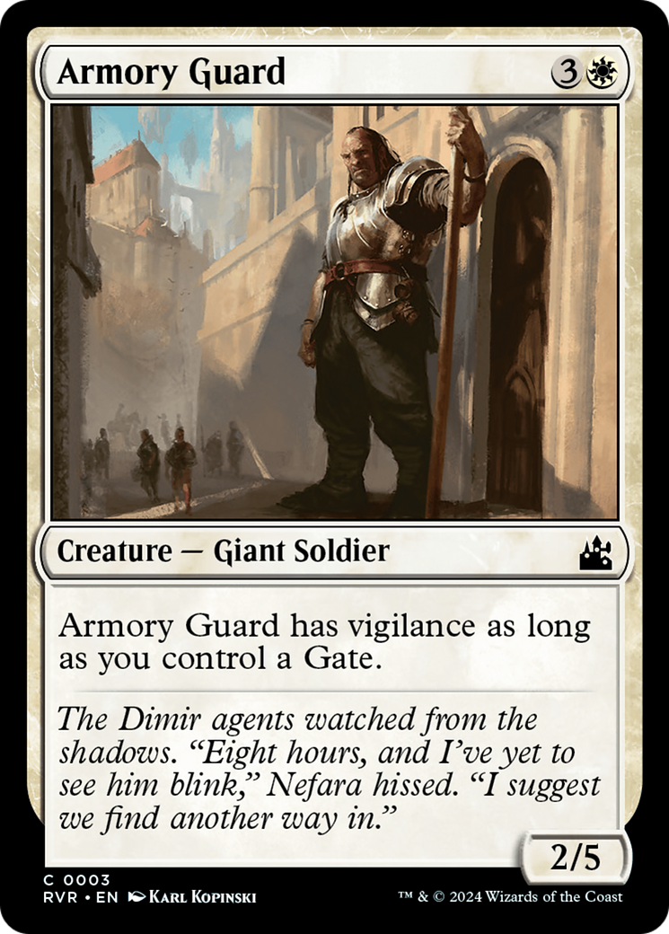 Armory Guard [Ravnica Remastered] | North Valley Games
