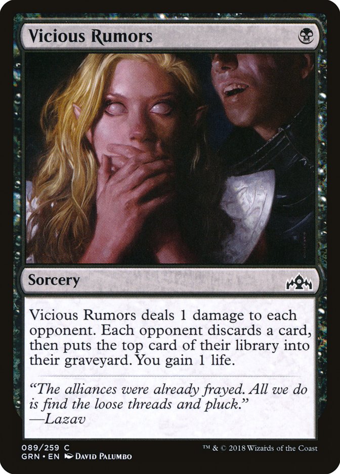 Vicious Rumors [Guilds of Ravnica] | North Valley Games