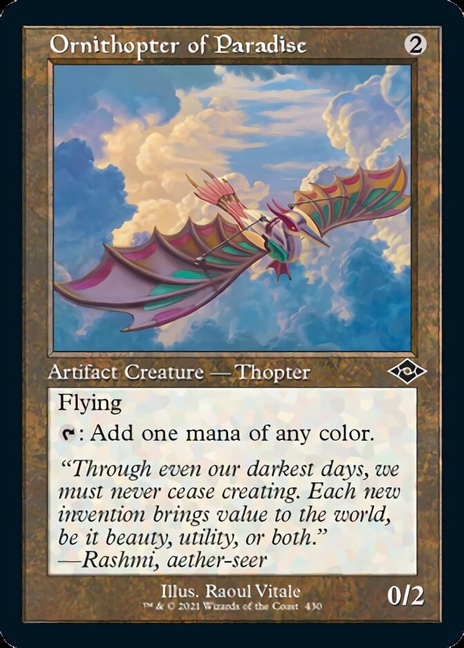 Ornithopter of Paradise (Retro) [Modern Horizons 2] | North Valley Games