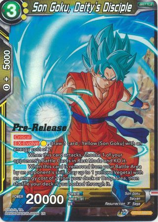 Son Goku, Deity's Disciple (BT12-089) [Vicious Rejuvenation Prerelease Promos] | North Valley Games