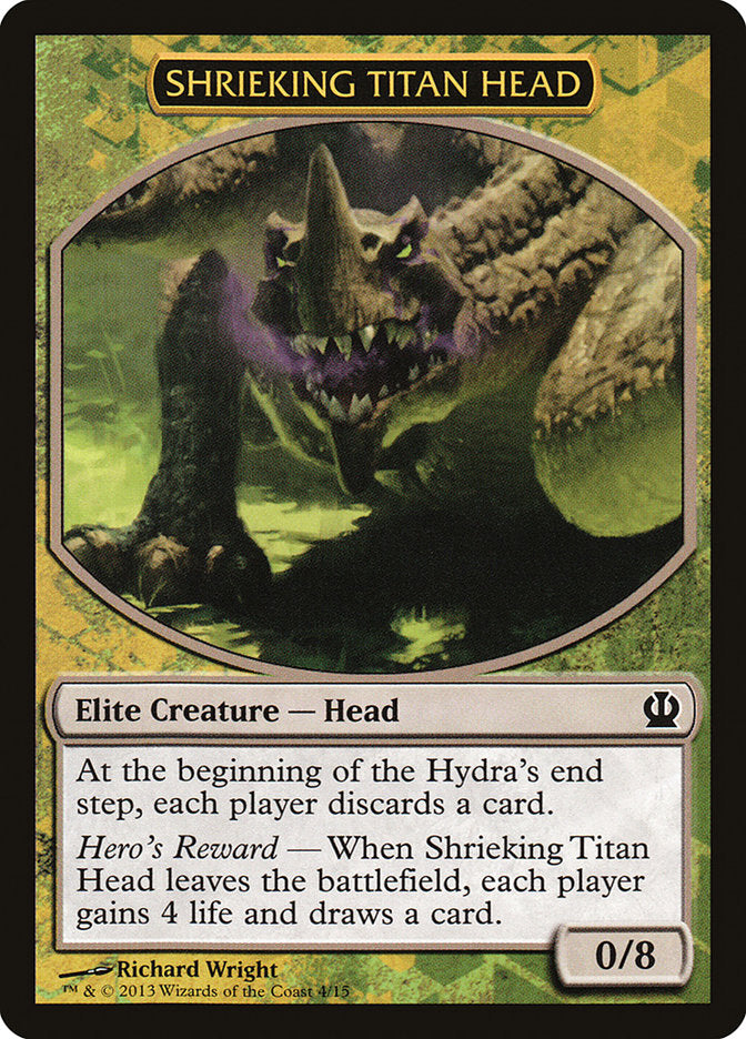 Shrieking Titan Head [Theros Face the Hydra] | North Valley Games