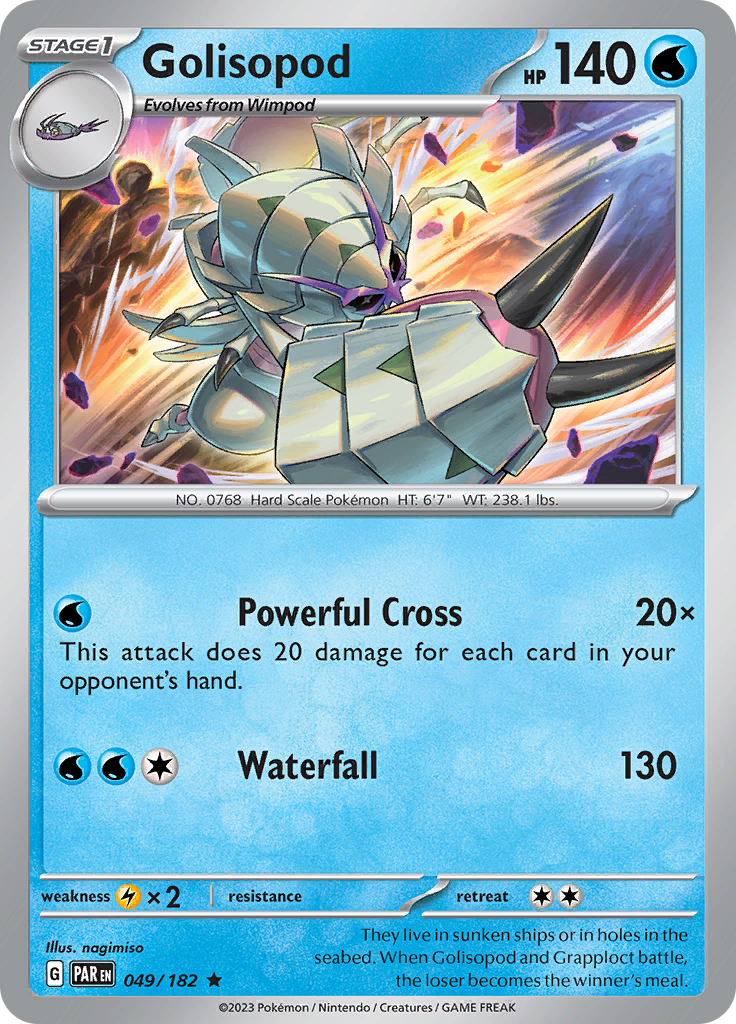 Golisopod (049/182) [Scarlet & Violet: Paradox Rift] | North Valley Games