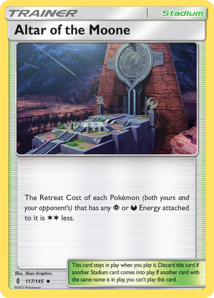 Altar of the Moone (117/145) [Sun & Moon: Guardians Rising] | North Valley Games