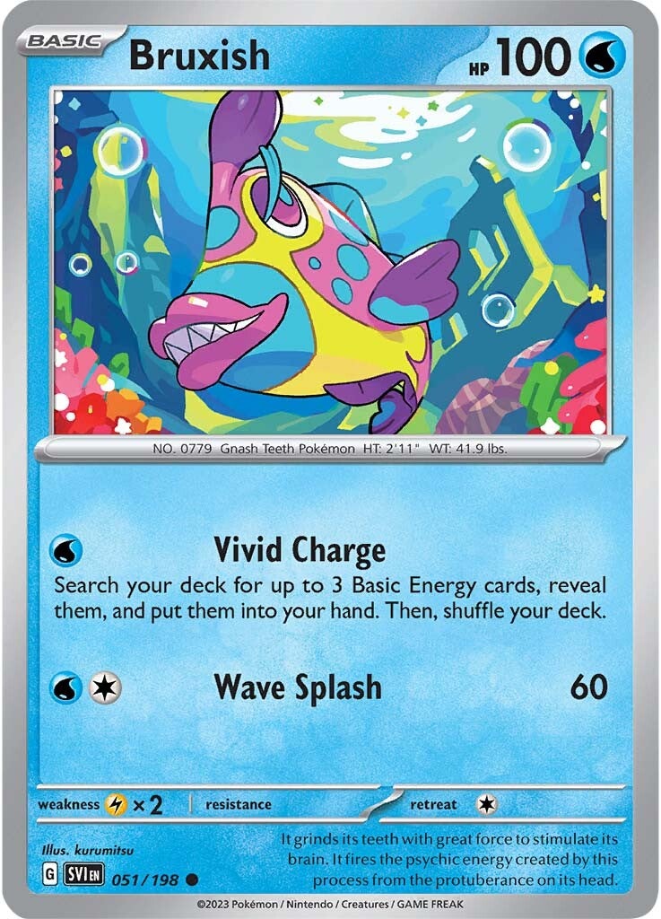 Bruxish (051/198) [Scarlet & Violet: Base Set] | North Valley Games