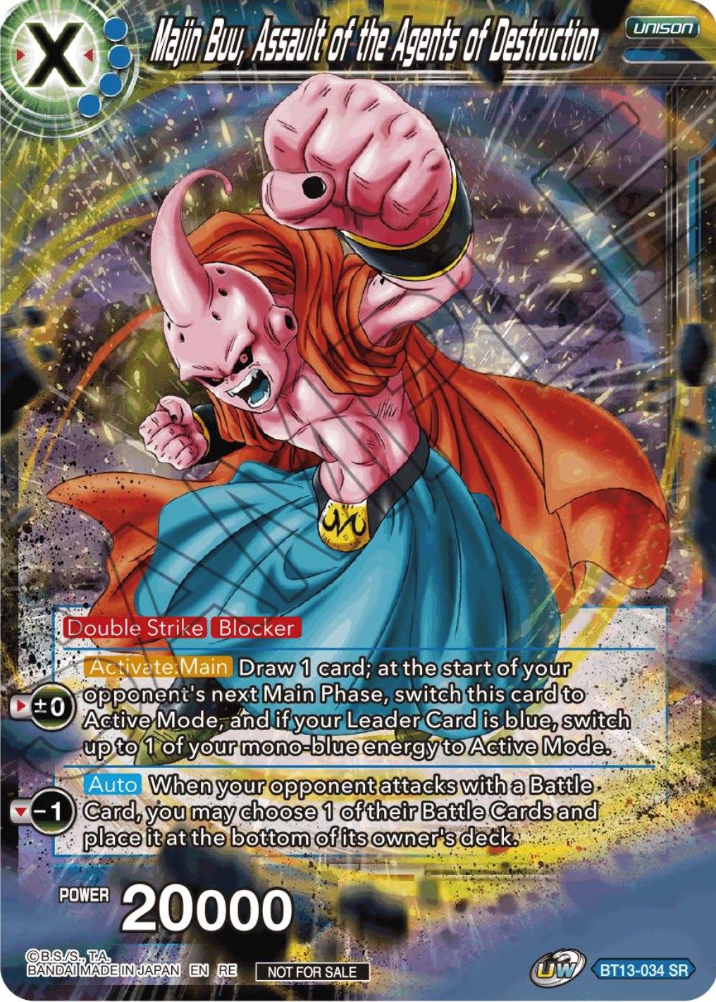 Majin Buu, Assault of the Agents of Destruction (Championship Selection Pack 2023 Vol.1) (BT13-034) [Tournament Promotion Cards] | North Valley Games