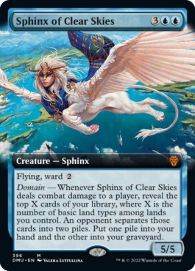 Sphinx of Clear Skies (Extended Art) [Dominaria United] | North Valley Games
