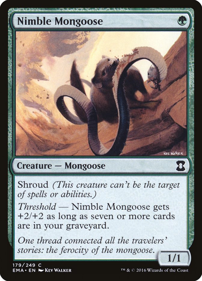 Nimble Mongoose [Eternal Masters] | North Valley Games