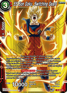SS Son Goku, Switching Gears (P-295) [Tournament Promotion Cards] | North Valley Games