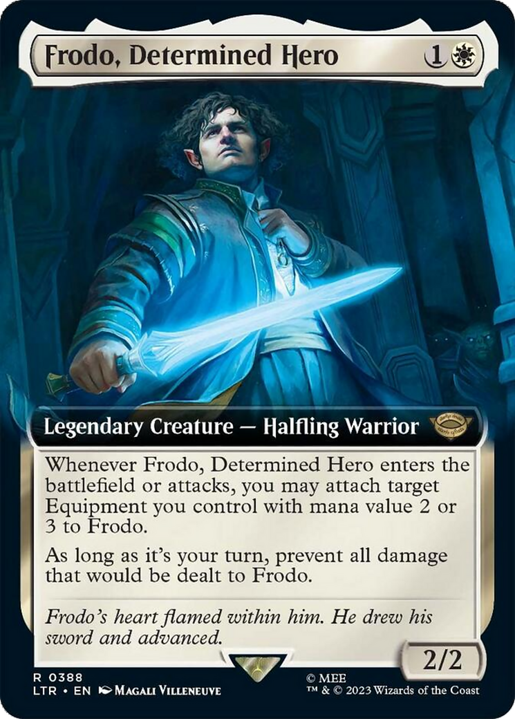 Frodo, Determined Hero (Extended Art) [The Lord of the Rings: Tales of Middle-Earth] | North Valley Games