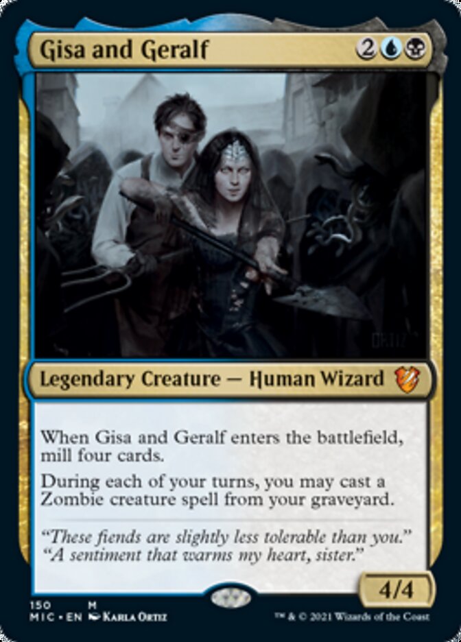 Gisa and Geralf [Innistrad: Midnight Hunt Commander] | North Valley Games