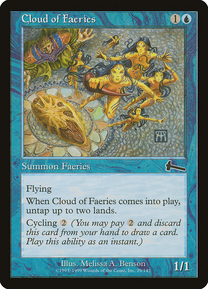 Cloud of Faeries [Urza's Legacy] | North Valley Games