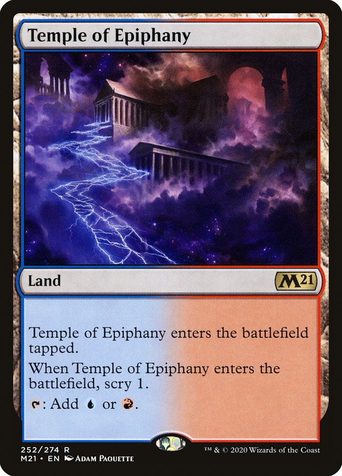 Temple of Epiphany [Core Set 2021] | North Valley Games