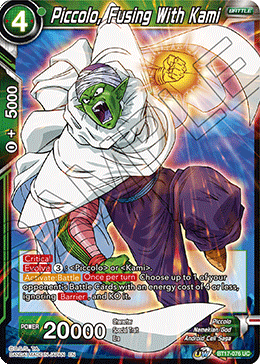 Piccolo, Fusing With Kami (BT17-076) [Ultimate Squad] | North Valley Games