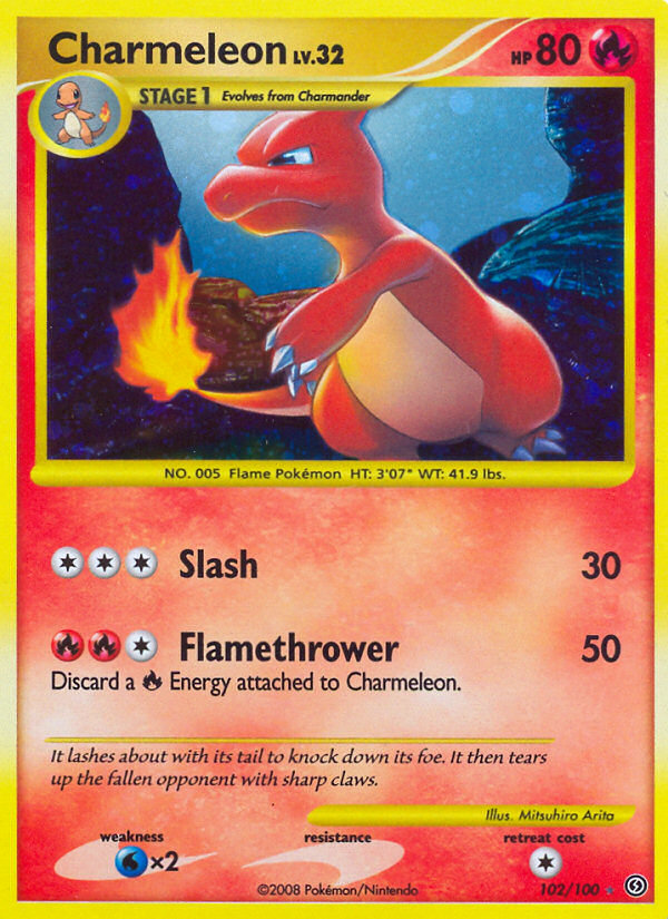 Charmeleon (102/100) [Diamond & Pearl: Stormfront] | North Valley Games