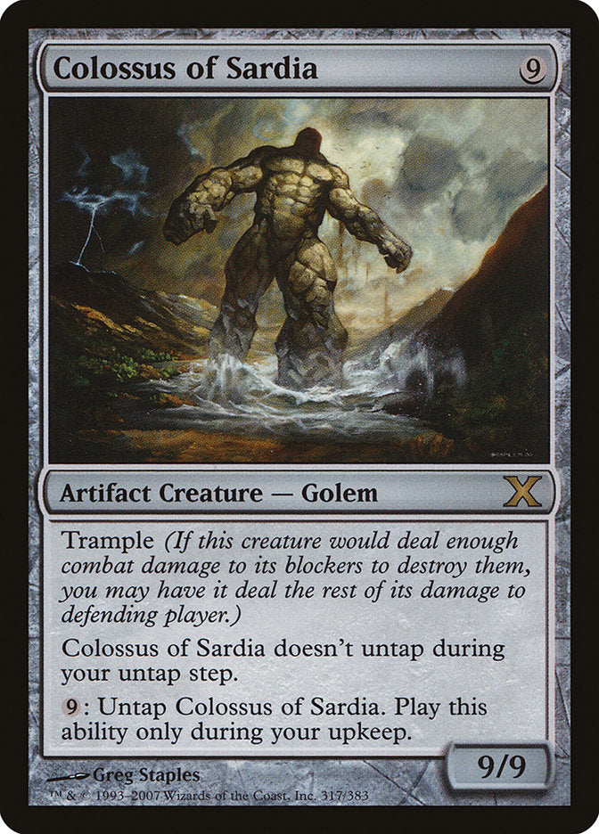Colossus of Sardia [Tenth Edition] | North Valley Games