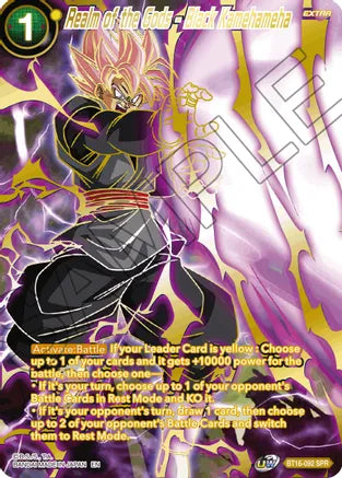 Realm of the Gods - Black Kamehameha (SPR) (BT16-092) [Realm of the Gods] | North Valley Games