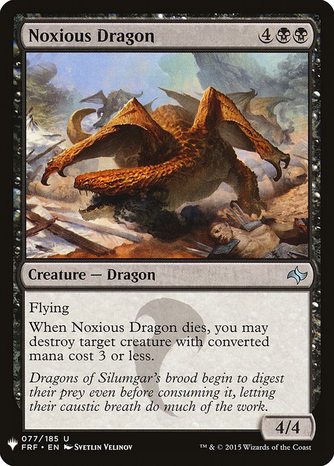 Noxious Dragon [Mystery Booster] | North Valley Games