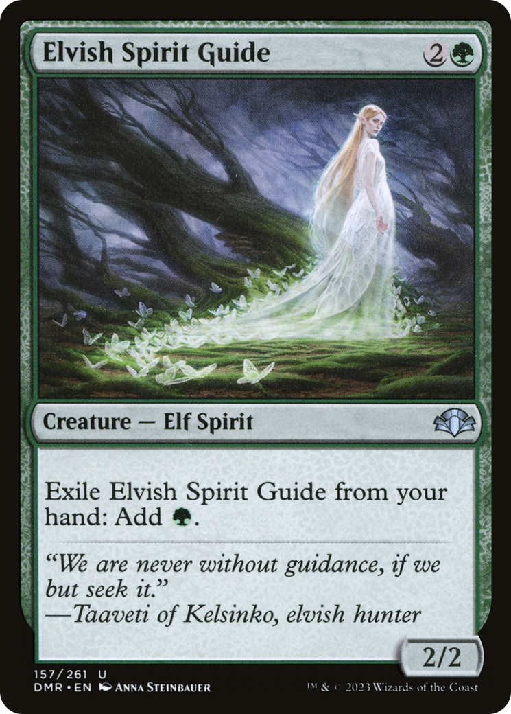 Elvish Spirit Guide [Dominaria Remastered] | North Valley Games