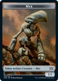 Myr (024) // Shapeshifter Double-Sided Token [Double Masters Tokens] | North Valley Games