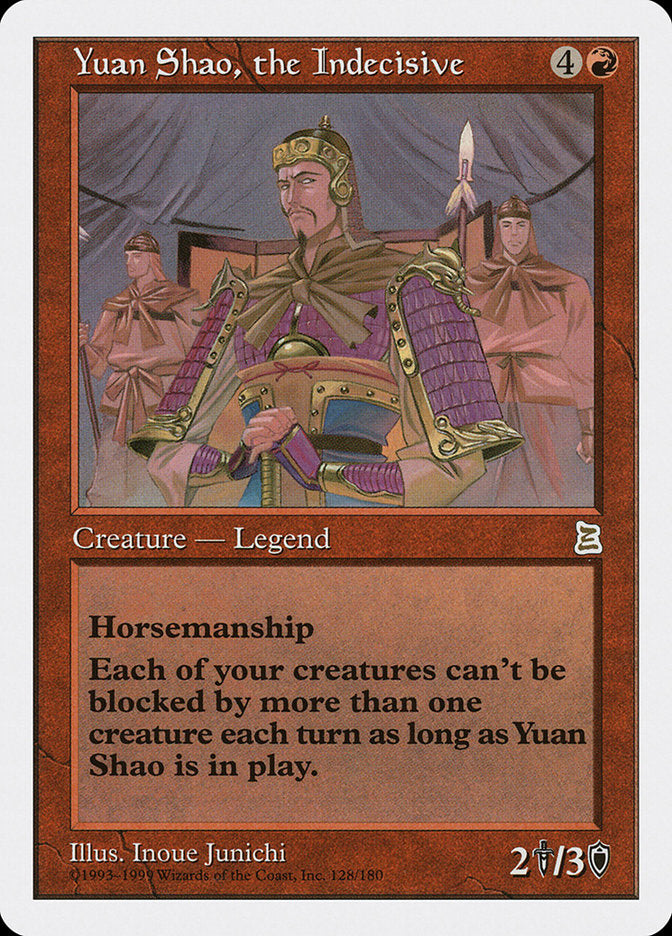 Yuan Shao, the Indecisive [Portal Three Kingdoms] | North Valley Games