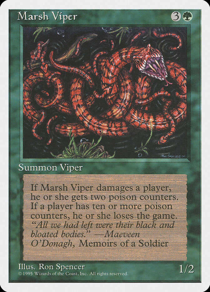 Marsh Viper [Fourth Edition] | North Valley Games