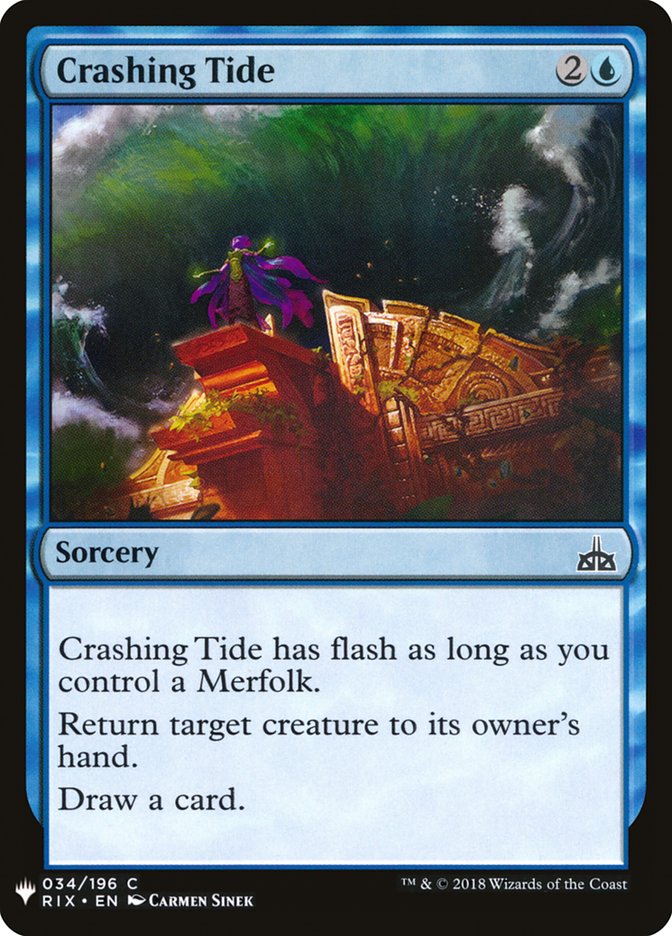 Crashing Tide [Mystery Booster] | North Valley Games
