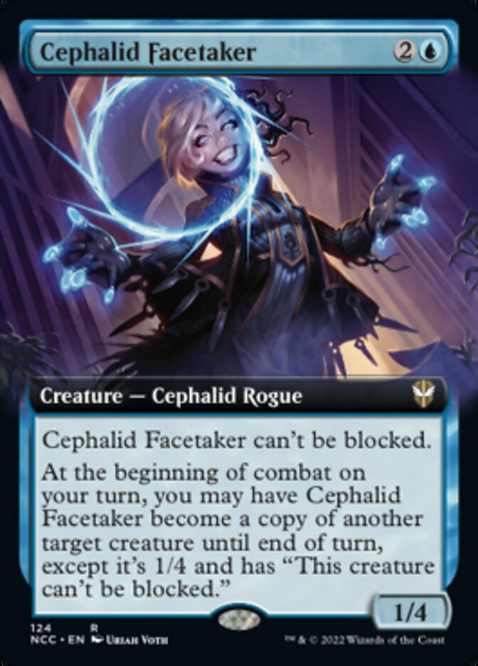 Cephalid Facetaker (Extended Art) [Streets of New Capenna Commander] | North Valley Games