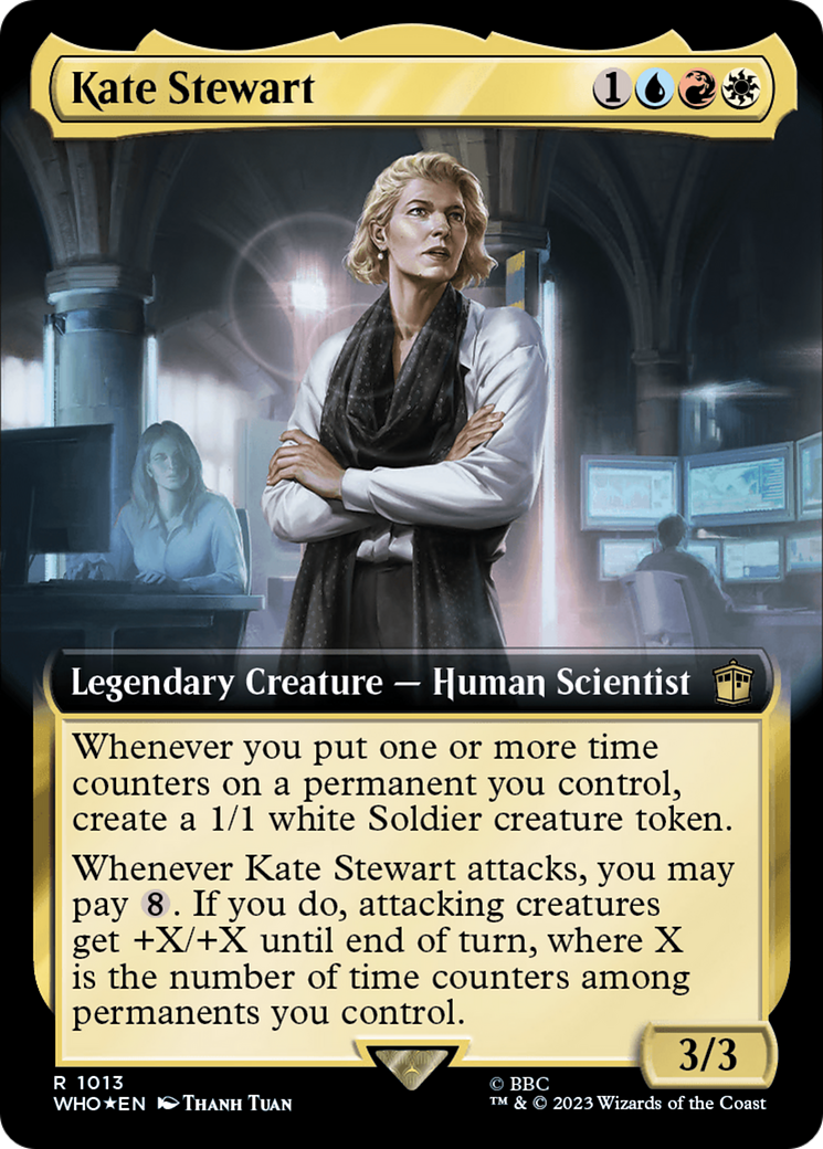 Kate Stewart (Extended Art) (Surge Foil) [Doctor Who] | North Valley Games