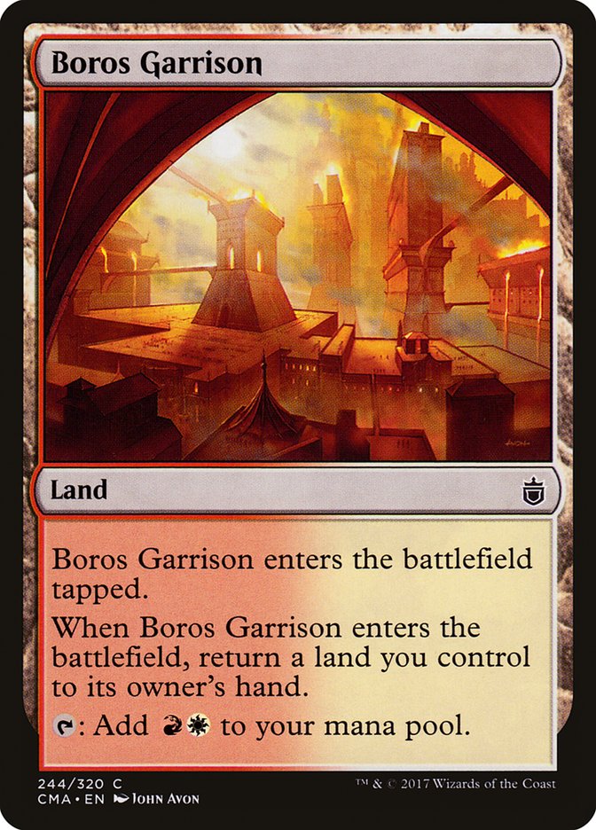 Boros Garrison [Commander Anthology] | North Valley Games
