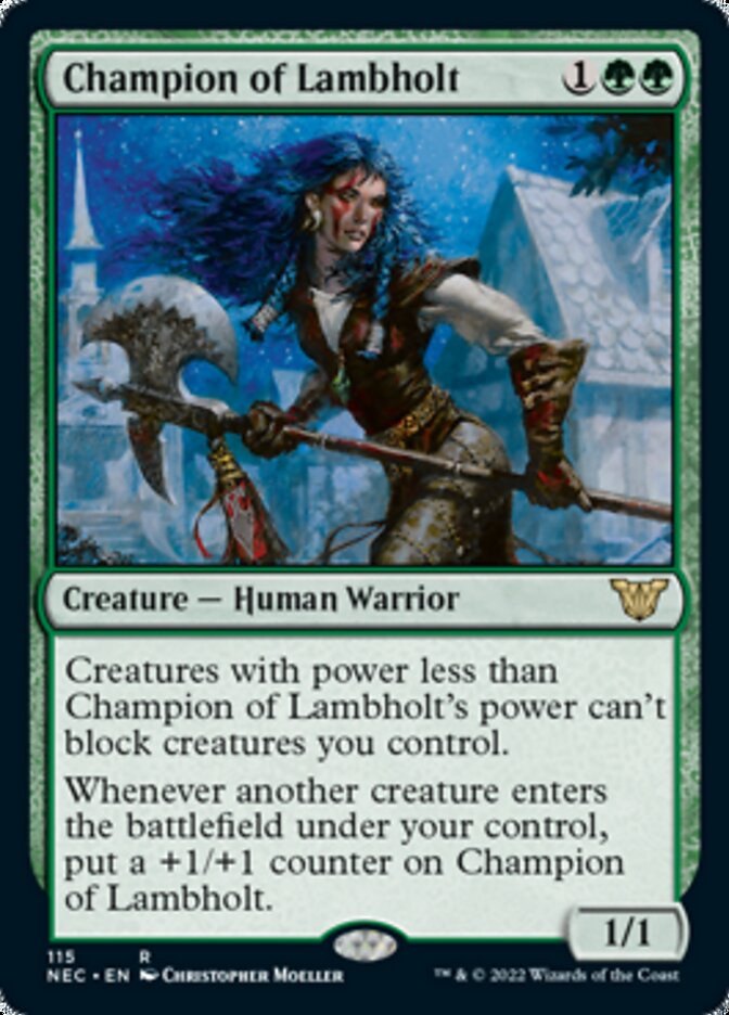 Champion of Lambholt [Kamigawa: Neon Dynasty Commander] | North Valley Games