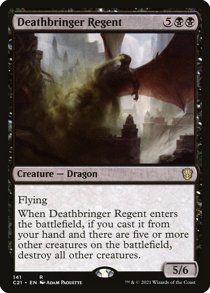 Deathbringer Regent [Commander 2021] | North Valley Games
