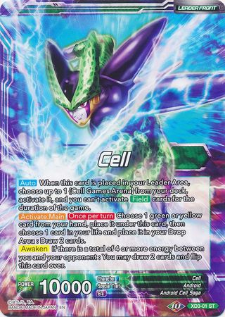 Cell // Cell & Cell Jr., Endless Supremity (XD3-01) [The Ultimate Life Form] | North Valley Games