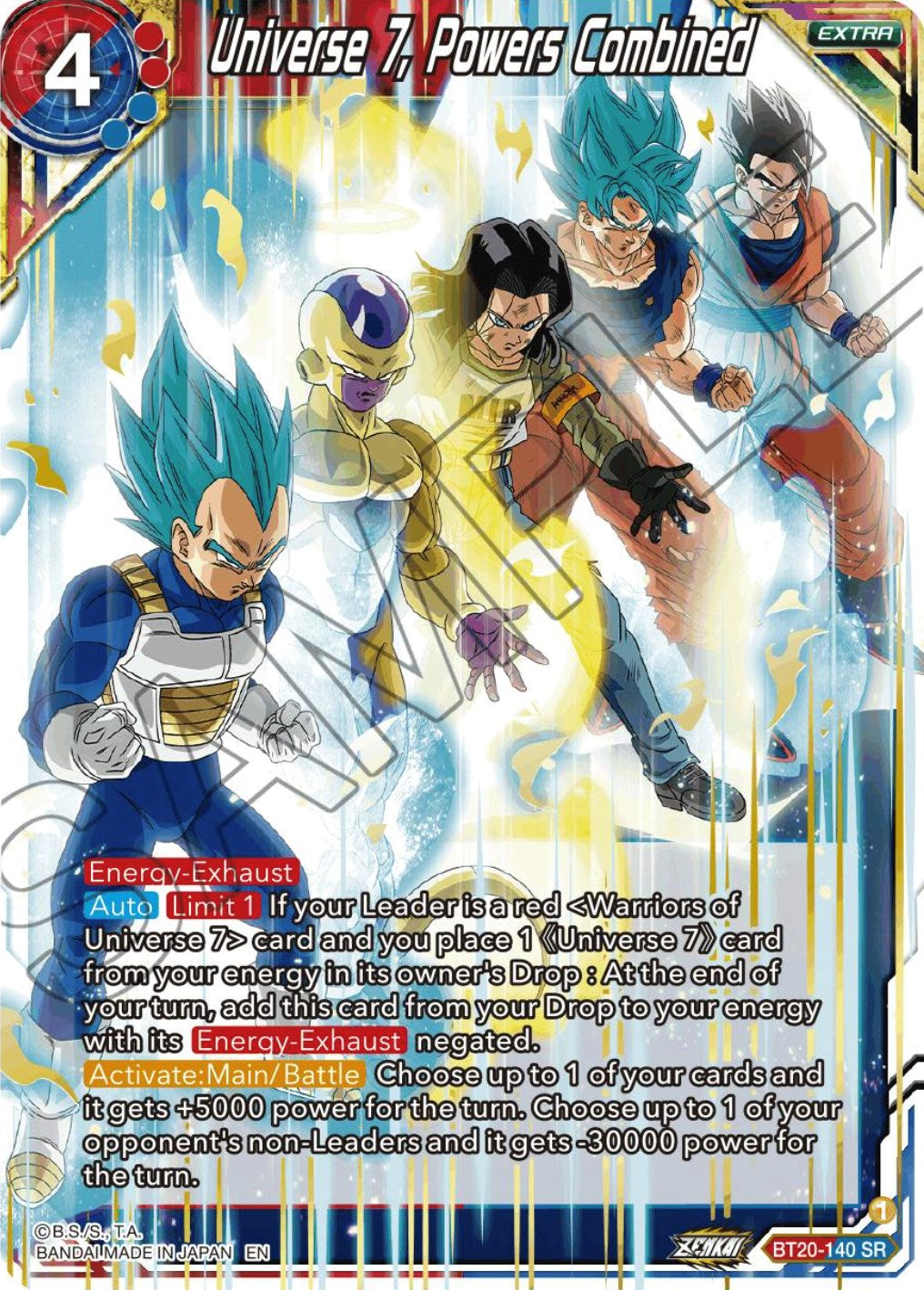 Universe 7, Powers Combined (BT20-140) [Power Absorbed] | North Valley Games