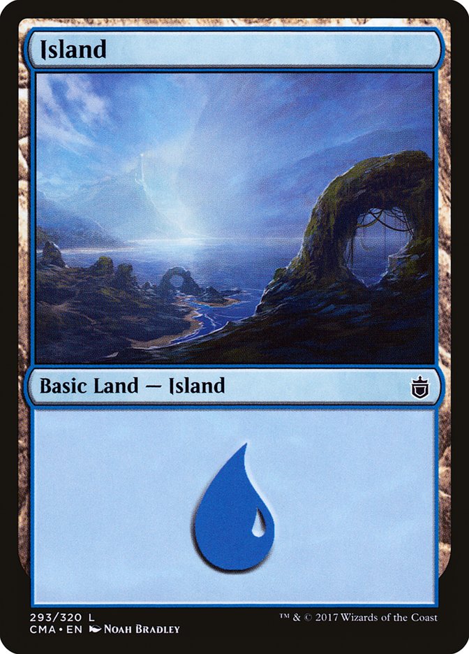 Island (293) [Commander Anthology] | North Valley Games