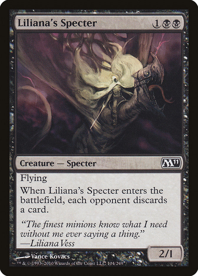 Liliana's Specter [Magic 2011] | North Valley Games