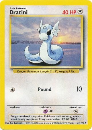 Dratini (26/102) [Base Set Unlimited] | North Valley Games