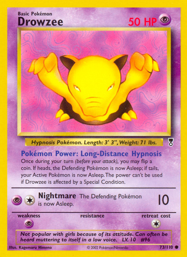 Drowzee (73/110) [Legendary Collection] | North Valley Games