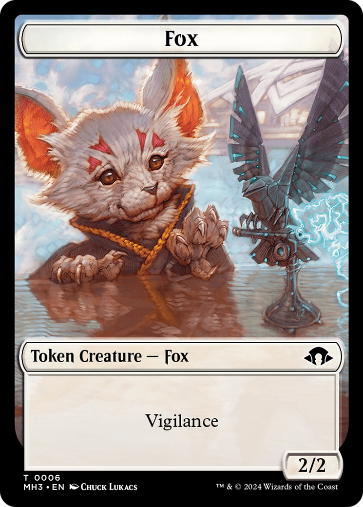 Servo // Fox Double-Sided Token [Modern Horizons 3 Tokens] | North Valley Games