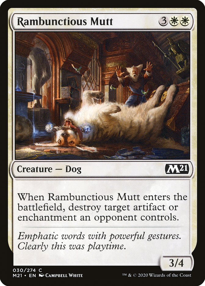Rambunctious Mutt [Core Set 2021] | North Valley Games