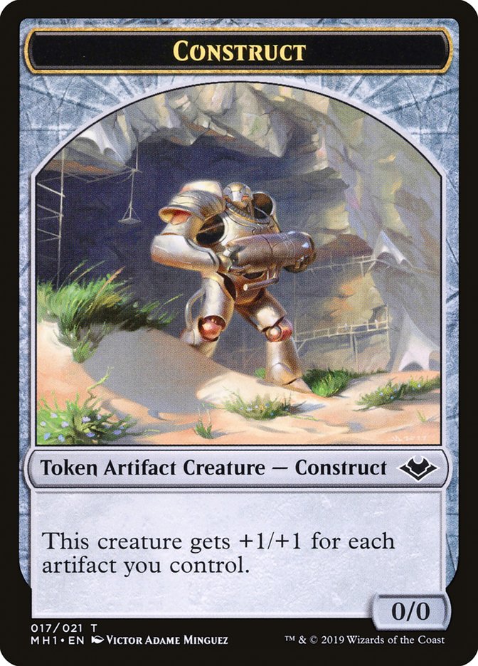 Elemental (008) // Construct (017) Double-Sided Token [Modern Horizons Tokens] | North Valley Games