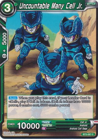 Uncountable Many Cell Jr. (BT2-087) [Union Force] | North Valley Games