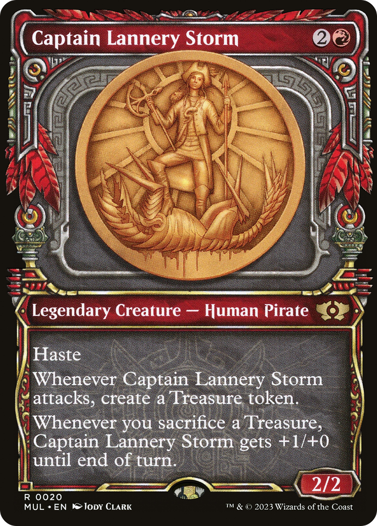 Captain Lannery Storm [Multiverse Legends] | North Valley Games