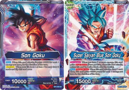 Son Goku // Super Saiyan Blue Son Goku (BT1-030) [Galactic Battle] | North Valley Games