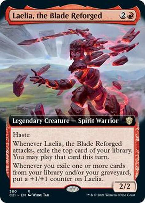 Laelia, the Blade Reforged (Extended Art) [Commander 2021] | North Valley Games
