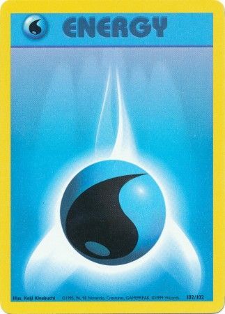 Water Energy (102/102) [Base Set Unlimited] | North Valley Games